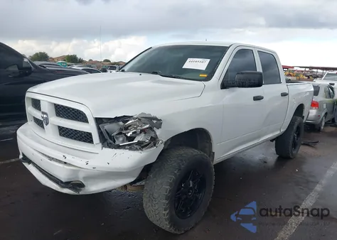 2012 Ram 1500 St z USA, uszkodzony, nr VIN 1C6RD7KP0CS319414